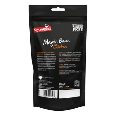 Rosewood Magic Bone Chicken Large Dog Treats 2pcs 140g - 140g